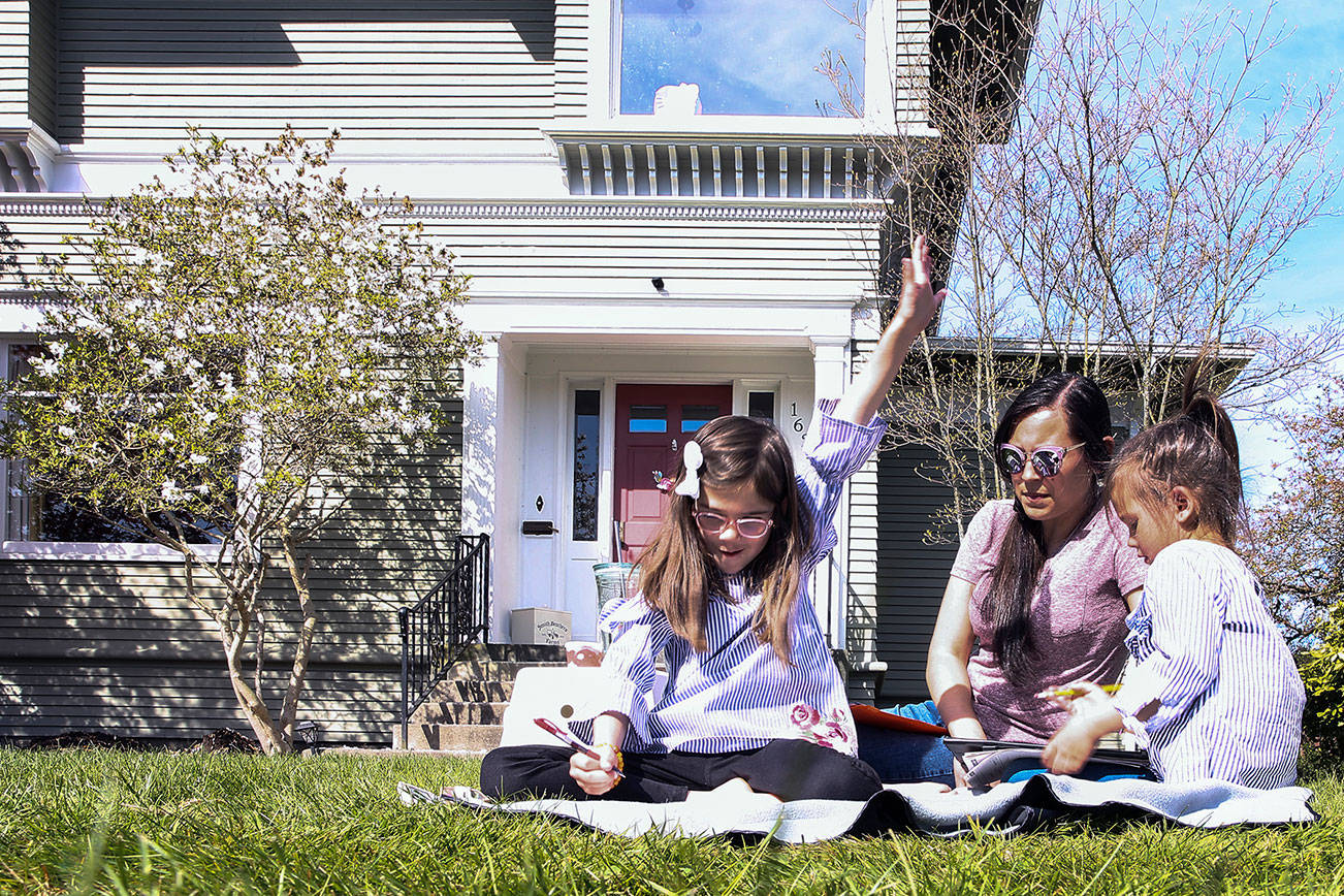 Out of their classrooms, kids and teachers are both learning