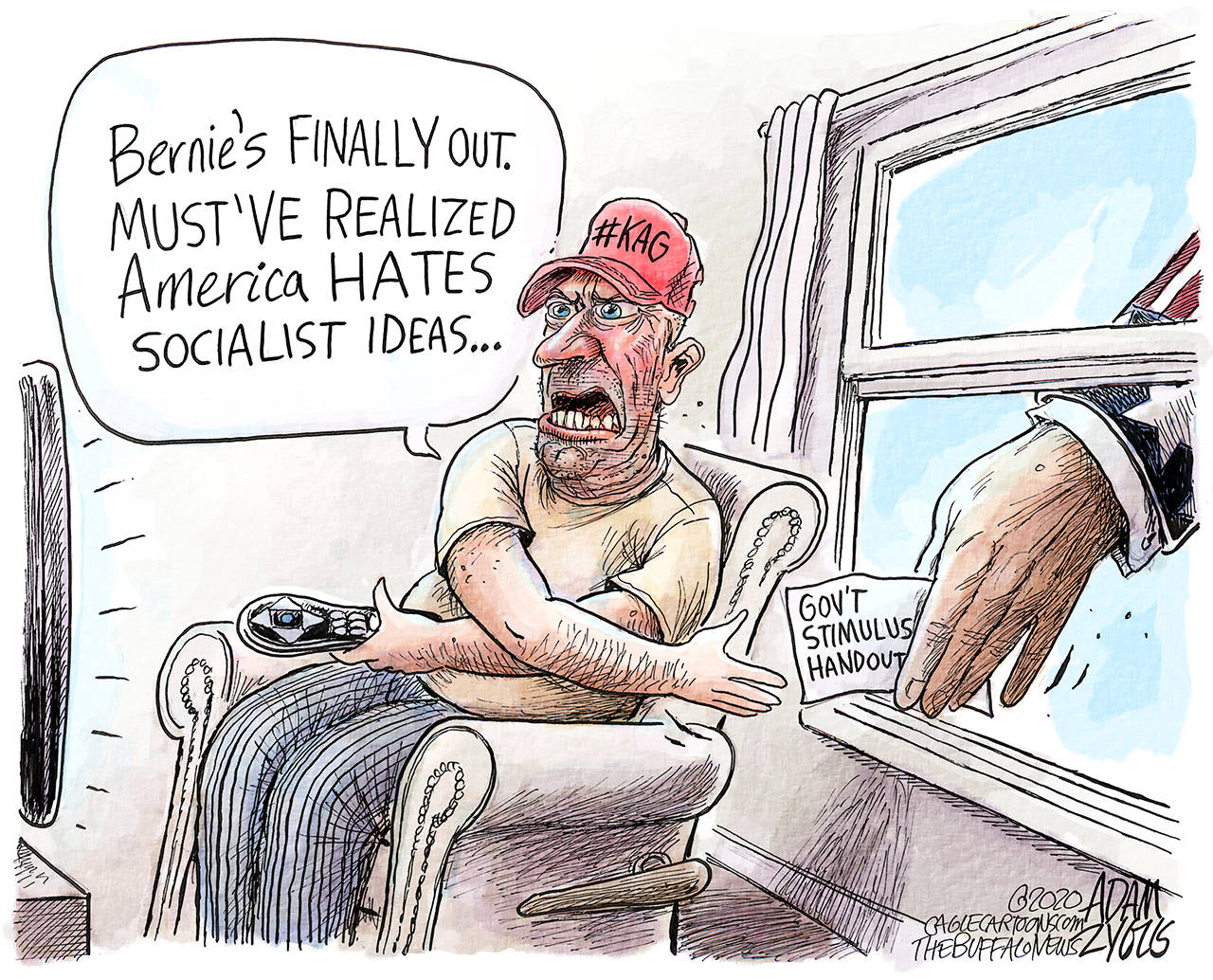 Editorial cartoons for Friday, April 10