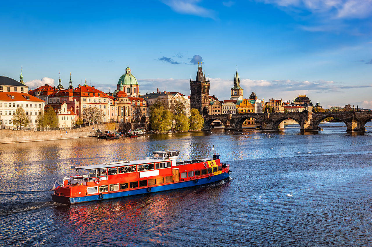 The author has re-booked a trip to Prague where he and his wife were to have a wine cruise on the Vltava River. (Getty Images)