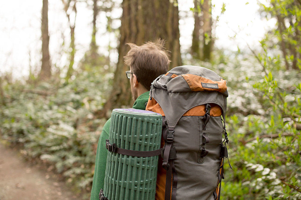 Pack like you would for a backpacking trip and head out on a neighborhood adventure. (Emma Cassidy)

