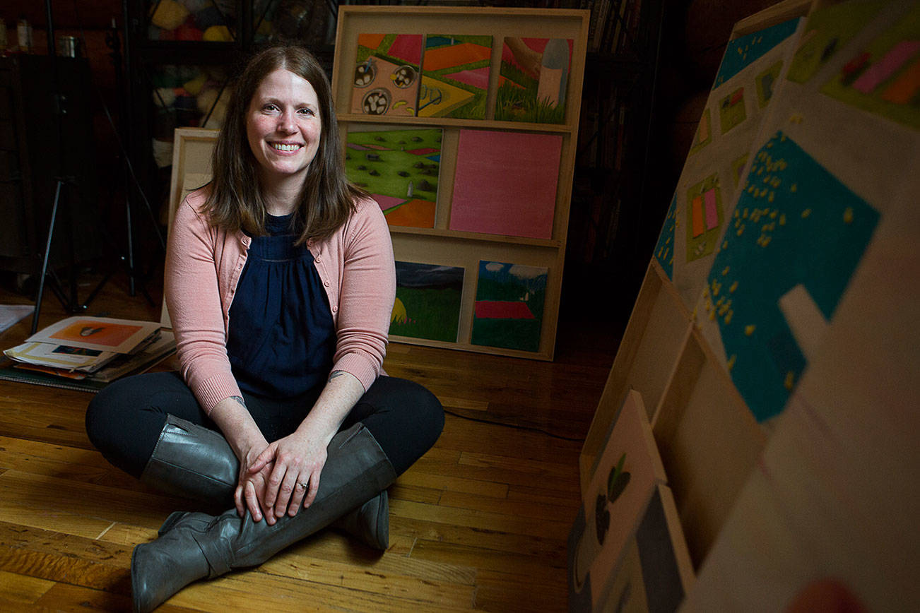 During quarantine, Monroe artist hunkers down to paint