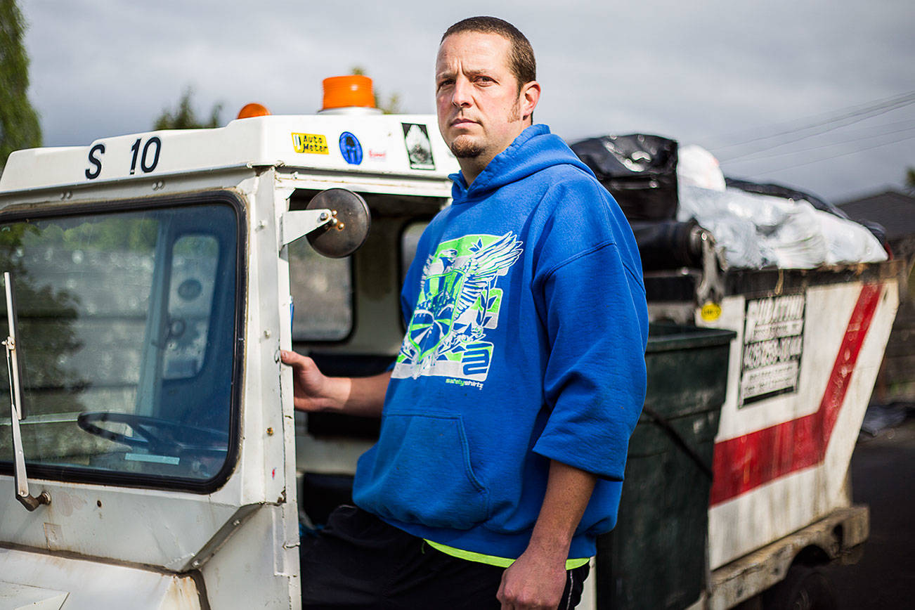 Garbage collectors are seeing more junk from our closets