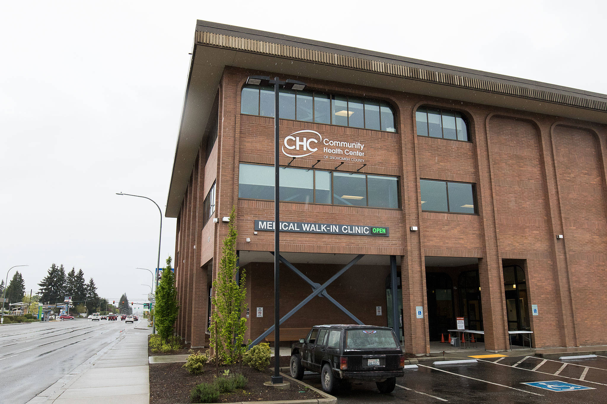 The Community Health Center of Snohomish County central clinic location on Rucker Avenue in Everett.(Andy Bronson / The Herald)