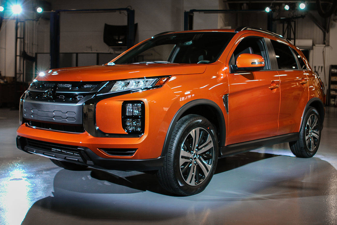 2020 Mitsubishi Outlander Sport SUV has a new look