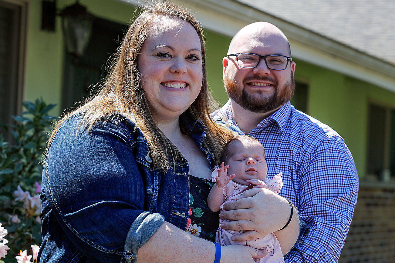 New mom, virus survivor both feel blessed this Mother’s Day