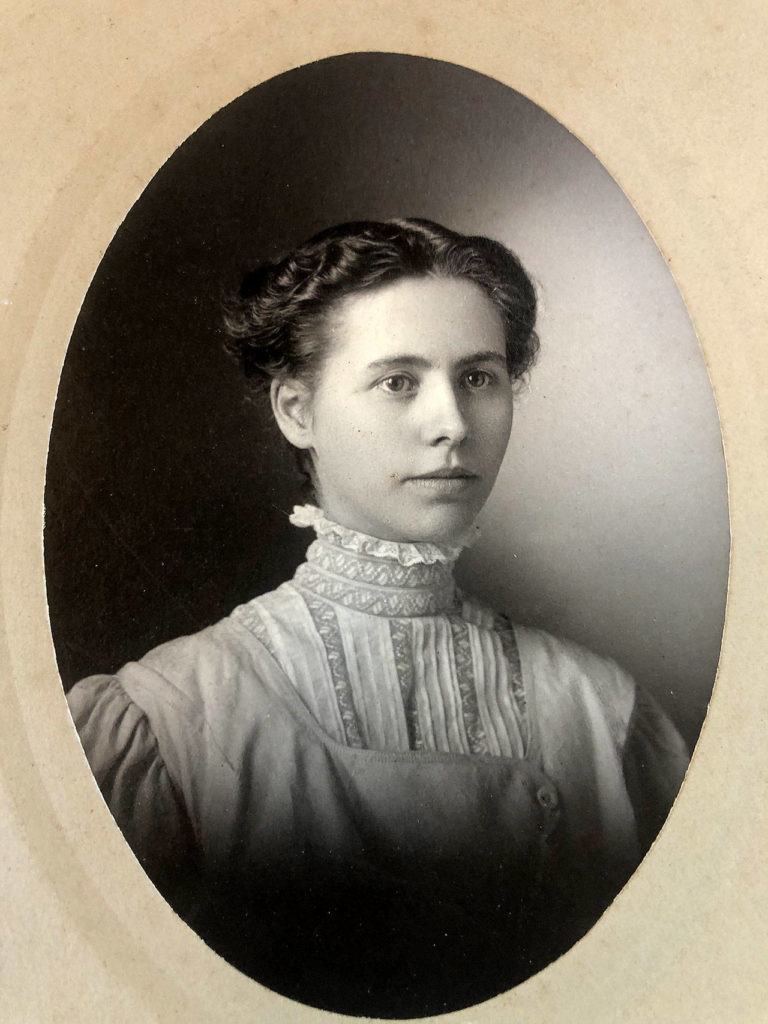 Marie Louise Wenberg (1884-1972) is the namesake of Wenberg Park off Lake Goodwin in Stanwood. (Family photo)
