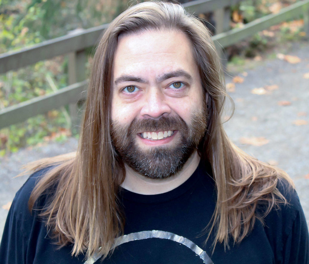 Gabriel Rutledge will headline Every Comedy Night’s eighth anniversary show May 17 on Zoom. (Kristi Rutledge)
