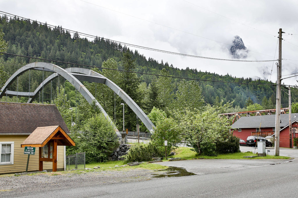 Index is the last Snohomish County town with no reported COVID-19 cases. (Kevin Clark / The Herald) 
