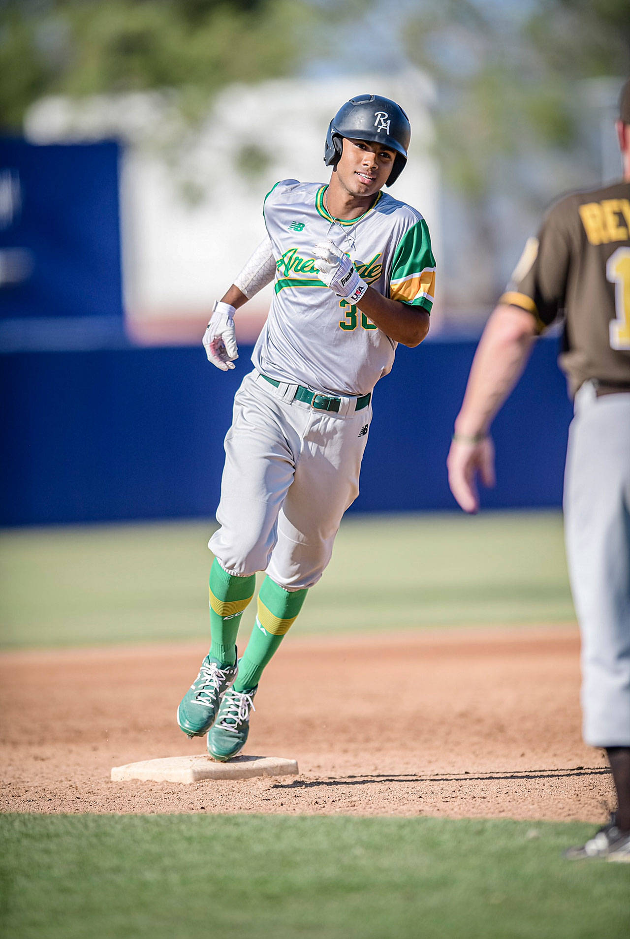 Marysville Getchell junior Malakhi Knight is the 2019-2020 Gatorade Washington Baseball Player of the Year. (Photo courtesy of Malakhi Knight)