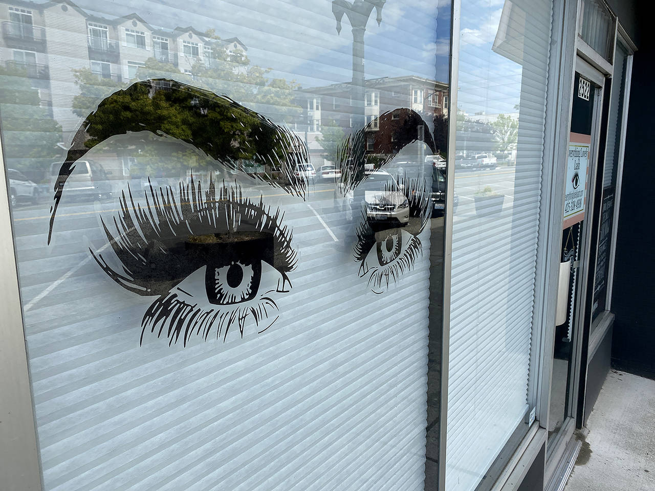 Everything Lovely Lash on Colby in Everett can join other salons as well as barbers and restaurants in reopening under Phase 2. (Sue Misao / The Herald)
