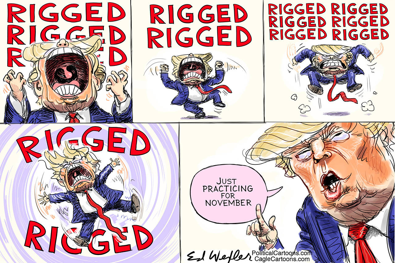 Editorial cartoons for Monday, June 1