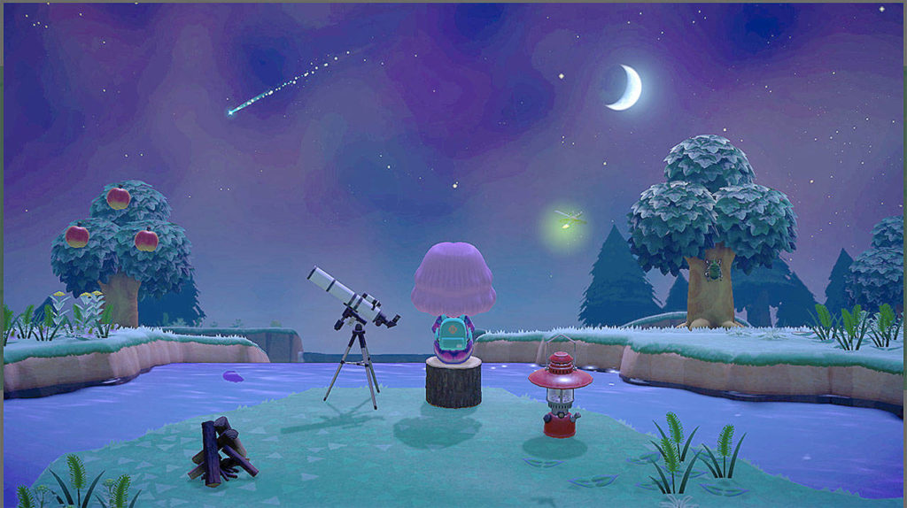 Animal Crossing follows a real-time clock, meaning a minute in the game is the same minute in our world. (Nintendo)
