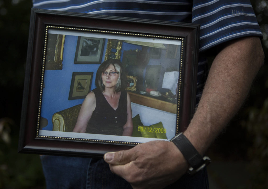 A family photograph of Christina Jubie. (Olivia Vanni / The Herald)
