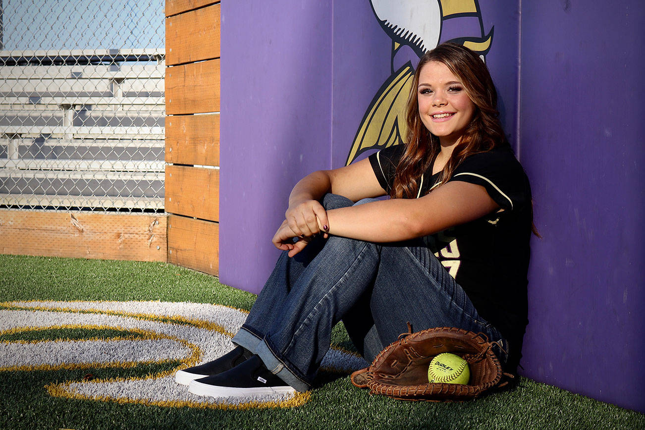 Lake Stevens softball player Kiley Hubby