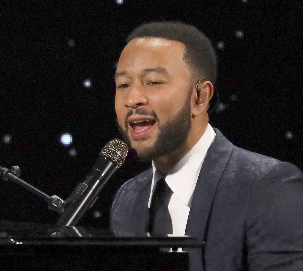 All of the big summer shows have been canceled or postponed, but John Legend’s concert set for Sept. 10-11 at Chateau Ste. Michelle Winery is still on the schedule. (Associated Press)