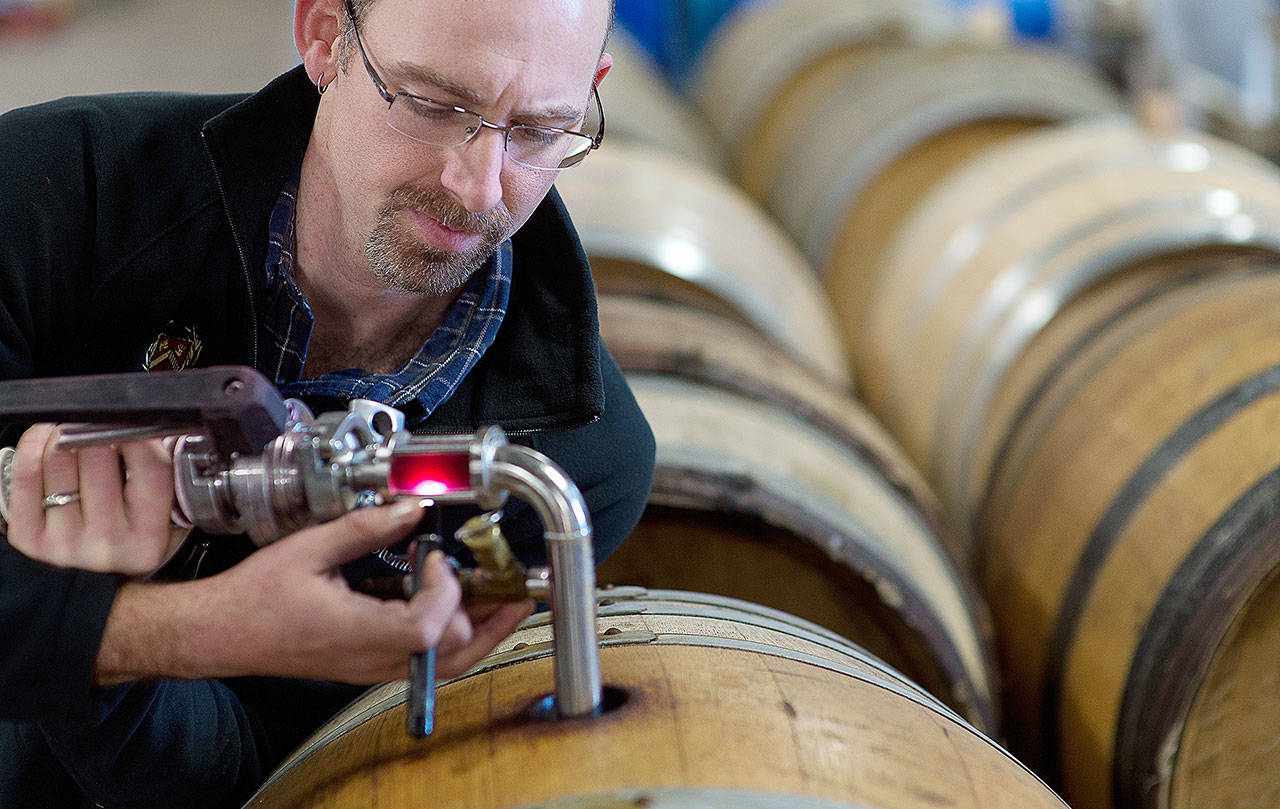 Andy McVay was promoted in 2017 to lead the winemaking at Dobbes Family Estate. The Oregon State University graduate in food and fermentation science first landed at Dobbes in 2008 as part of the Wine By Joe team. (Dobbes Family Estate)