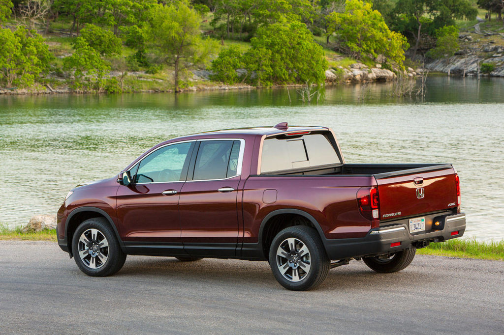 A new nine-speed automatic transmission is standard on every 2020 Honda Ridgeline. (Manufacturer photo)
