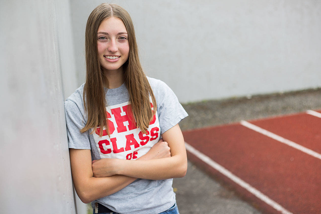Snohomish track and field standout Ellie Grant