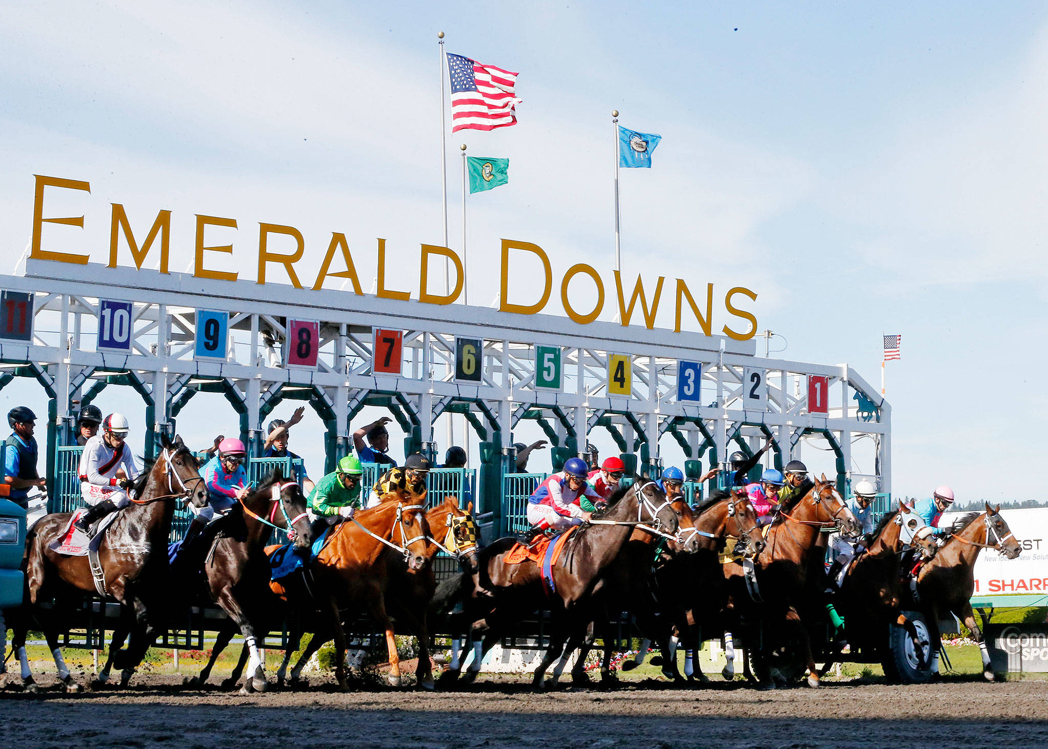 Emerald Downs set to open racing season with no fans