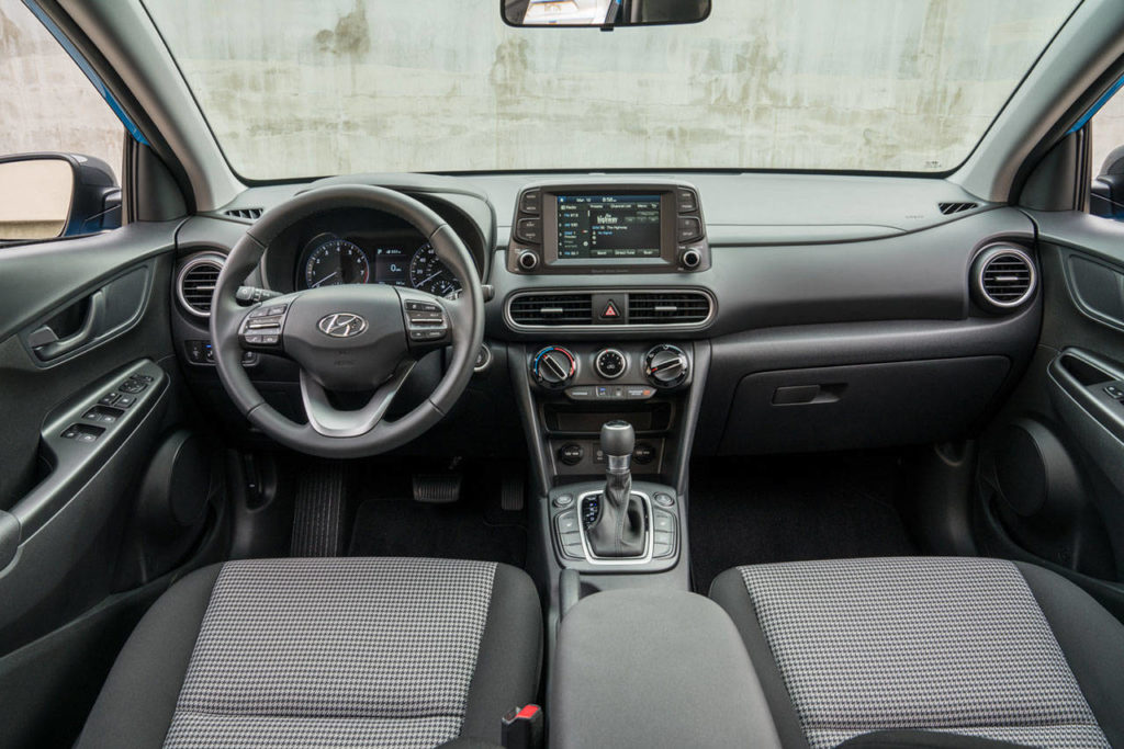 High quality and comfort are bywords for the 2020 Hyundai Kona interior. (Manufacturer photo)
