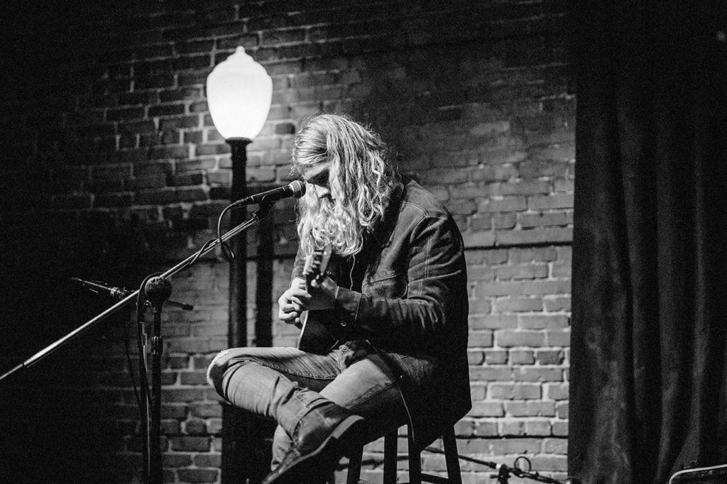 Singer-songwriter Caleb Kallander’s influences include Bon Iver, Tame Impala, Glass Animals, Pink Floyd, Alice in Chains, Joy Division, Pearl Jam and The Doors. (Gabrielle Larson)
