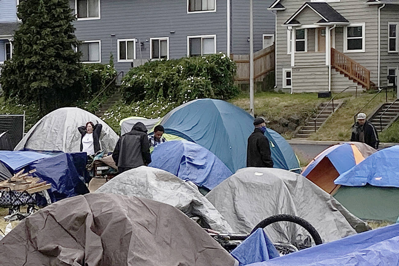 City orders dispersal of Rucker Avenue homeless encampment