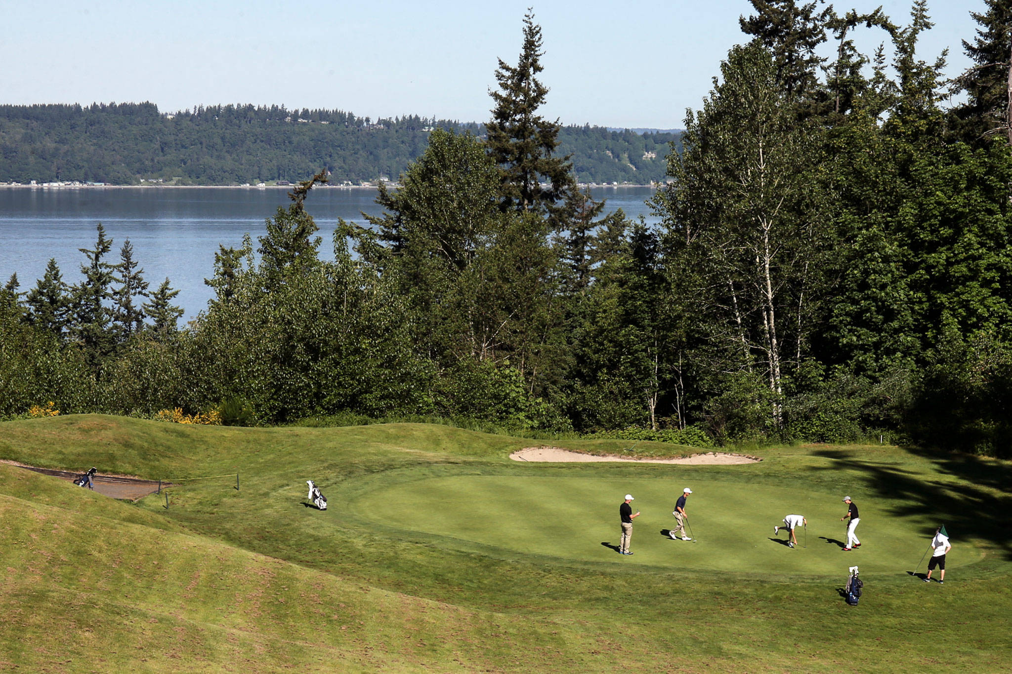 The 90th Snohomish County Amateur golf tournament set to take place Labor Day weekend has been canceled. (Kevin Clark / The Herald)