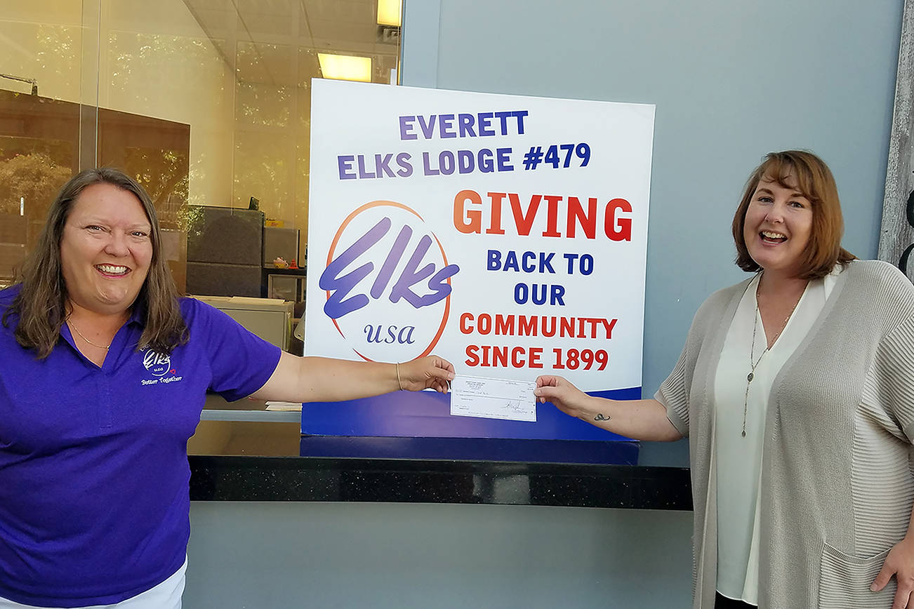 Everett Elks gift $2k; WWU honors 2 residents from Lynnwood