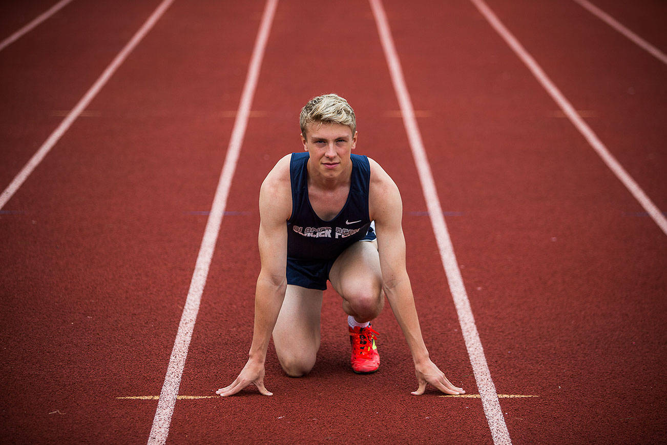 Glacier Peak sprinter Ethan Willems