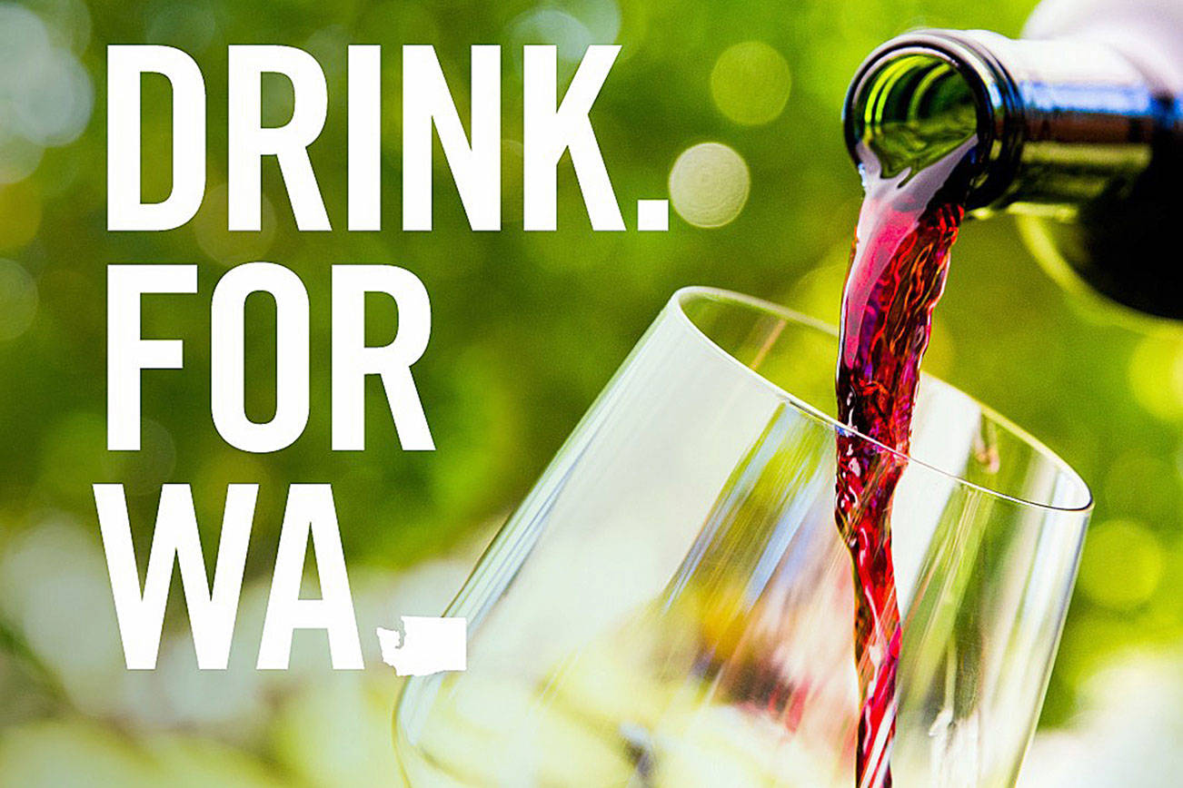 The Washington State Wine Commission is using August, known for decades as Washington Wine Month, to promote the Drink For WA campaign. The commission estimates it will generate 12 million impressions through advertising and social media channels. (Photo courtesy Washington State Wine Commission)