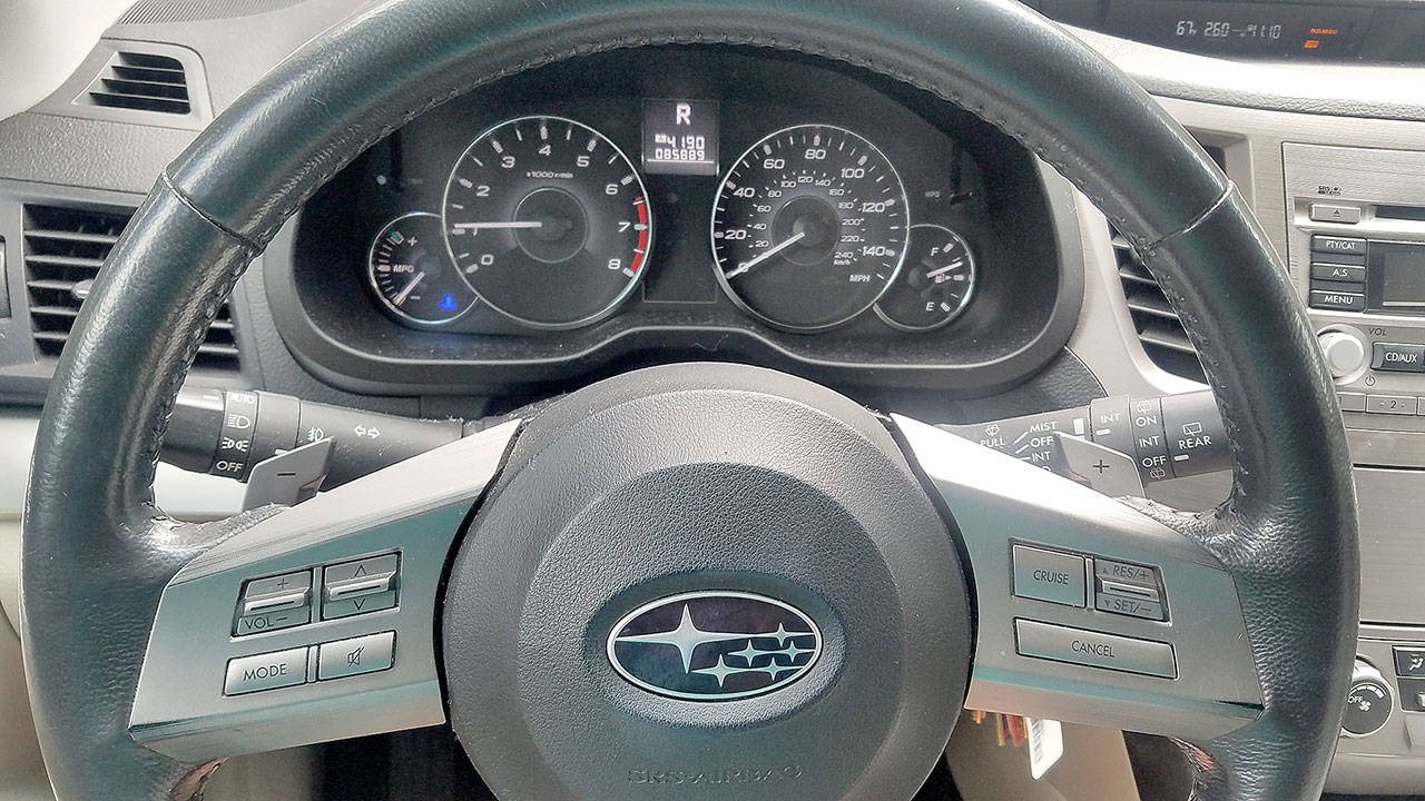 Behind-the-wheel driving lessons make for awkward conversations. (Jennifer Bardsley)