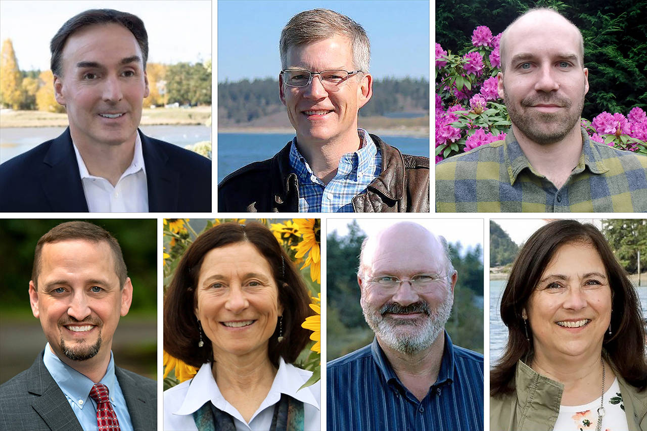 Top (L-R): Dave Paul, Bill Bruch, Taylor Zimmerman. Bottom (L-R): Greg Gilday, Angie Homola, Ron Muzzall, Helen Price Johnson.