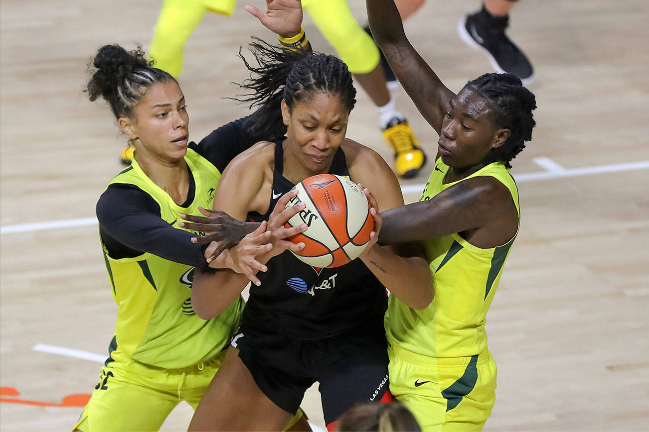 Aces topple Storm in battle of WNBA’s top teams