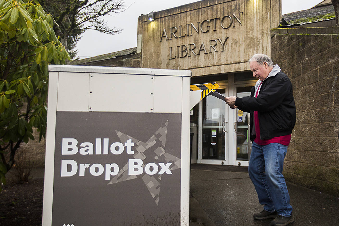 More than half of county ballots arrived via drop boxes