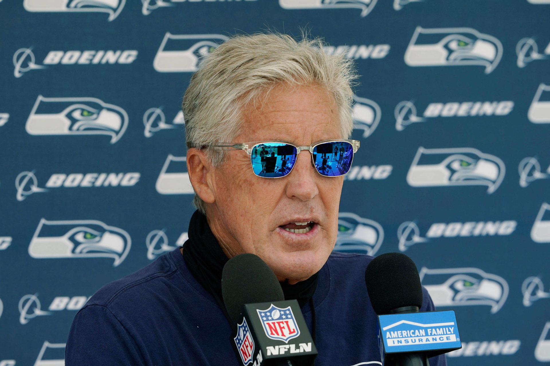 Seahawks coach says his players are ‘living scared to death