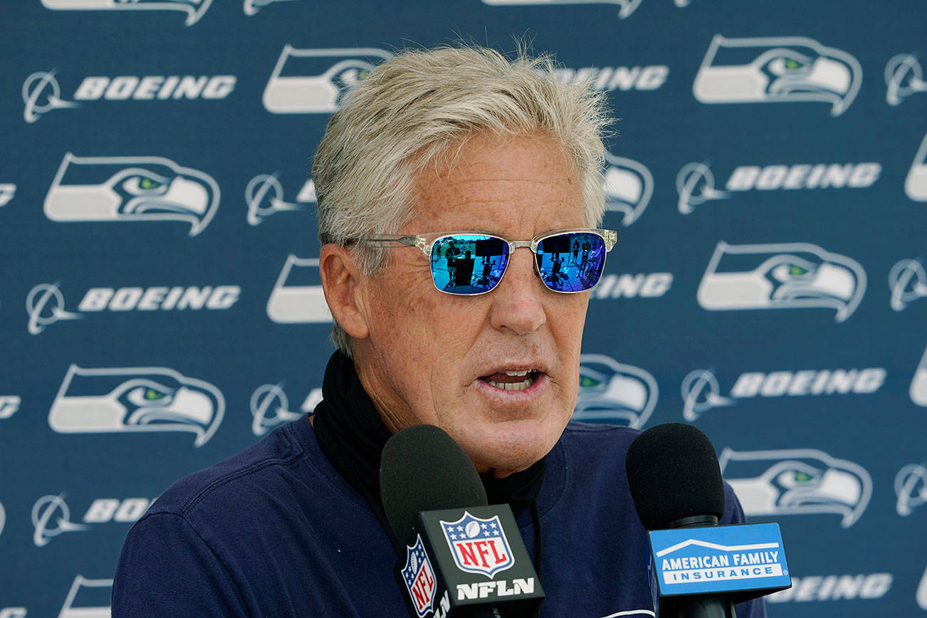 Seahawks coach says his players are ‘living scared to death
