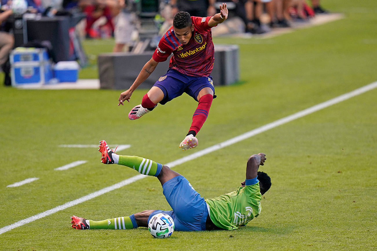 Sounders settle for 2-2 road draw with Real Salt Lake