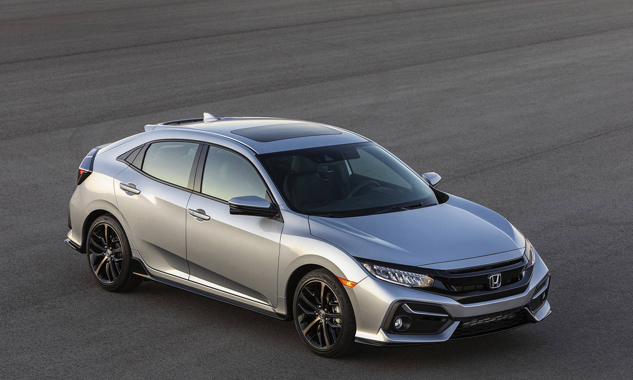 2020 Honda Civic Hatchback is a head-turner with turbo power