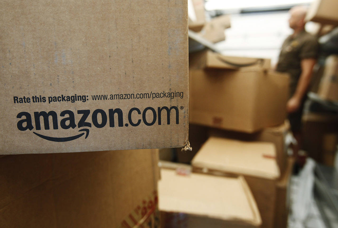 Amazon announced Friday it will be expanding its workforce in Bellevue. (AP Photo/Paul Sakuma, File)