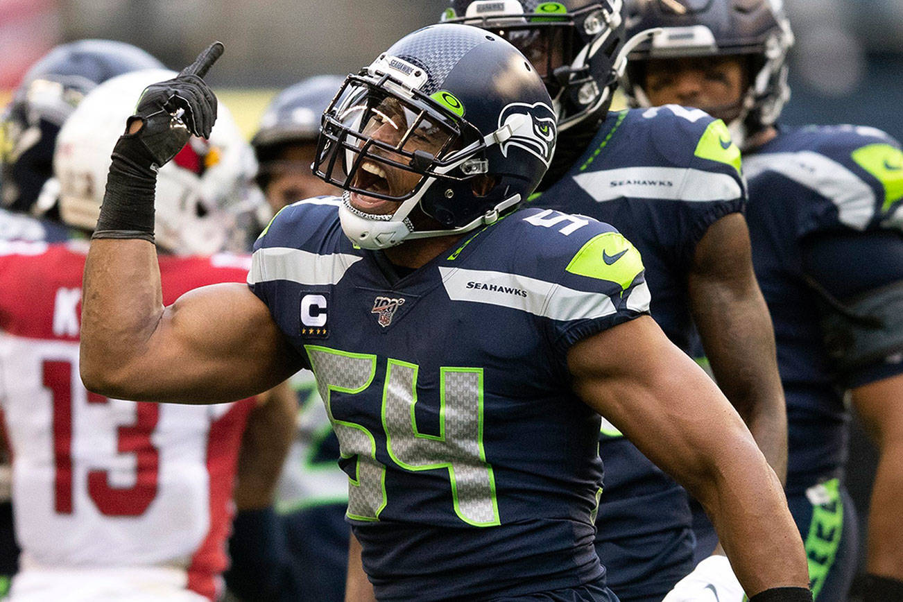 Voters have high expectations for Bobby Wagner and the Seattle Seahawks in 2020. (Amanda Snyder/Seattle Times/TNS)