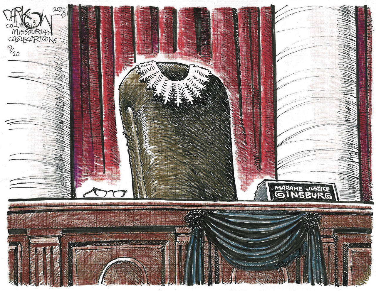 Editorial cartoons for Monday, Sept. 21