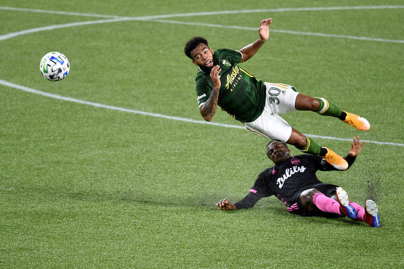 Sounders fall to rival Timbers on early Chara goal
