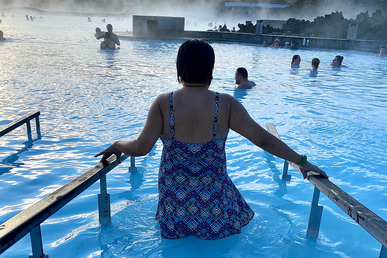 The Blue Lagoon is a popular Iceland destination. (Andrea Brown / The Herald)