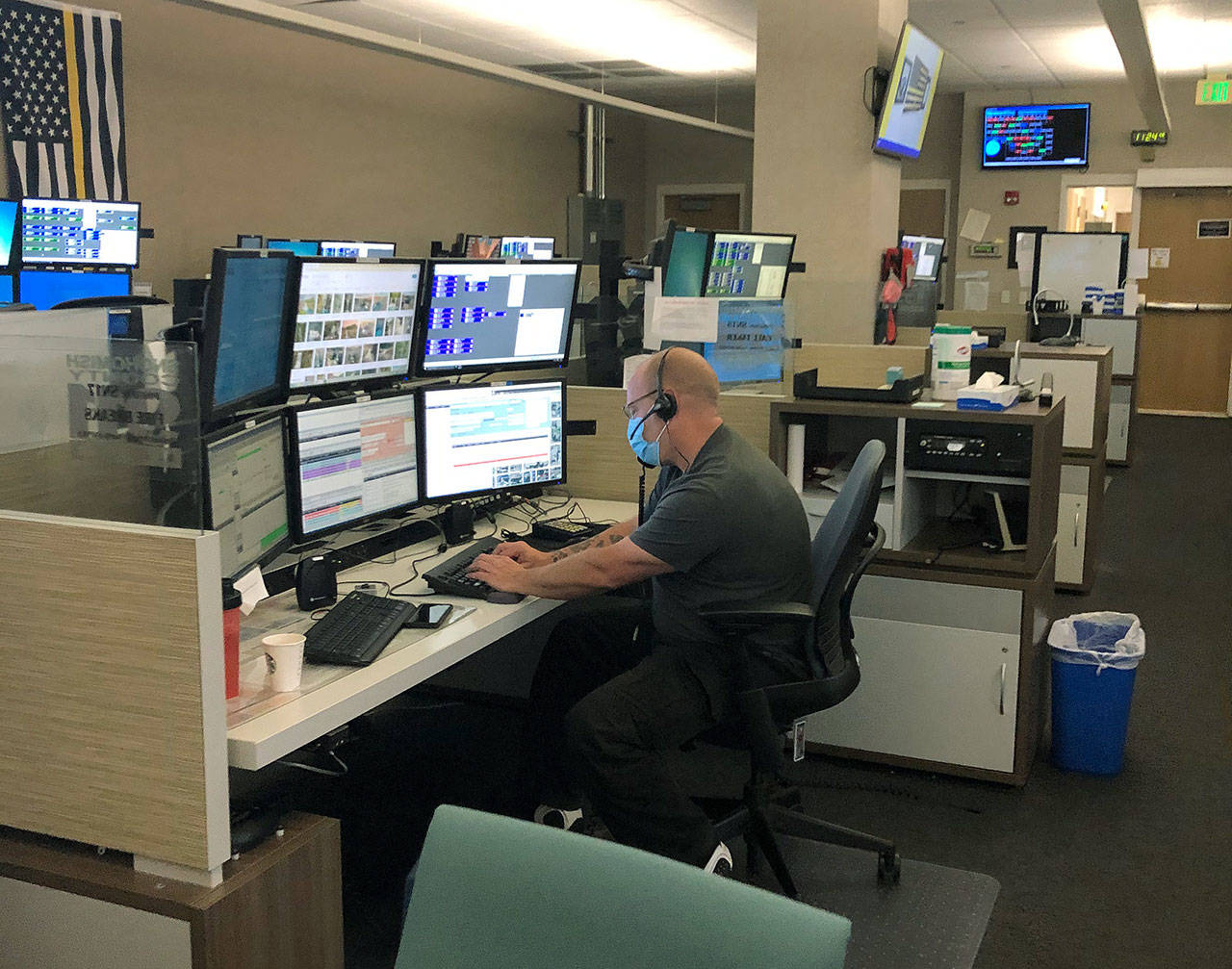 Despite virus scare at local 911 center, the calls don't stop |  