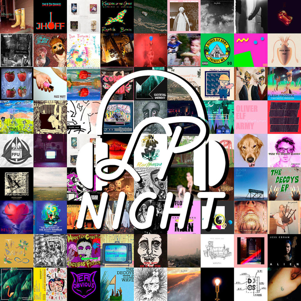 Black Lab Gallery in Everett presents LP Nights featuring long plays of local artists’ latest albums. (Black Lab Gallery)

