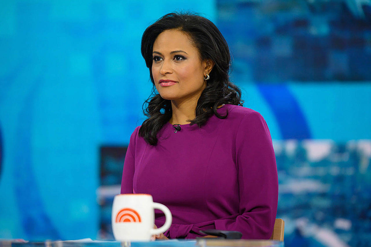 Kristen Welker, White House correspondent for NBC, will moderate Thursday night’s debate between President Trump and Joe Biden. (Nathan Congleton/NBC)