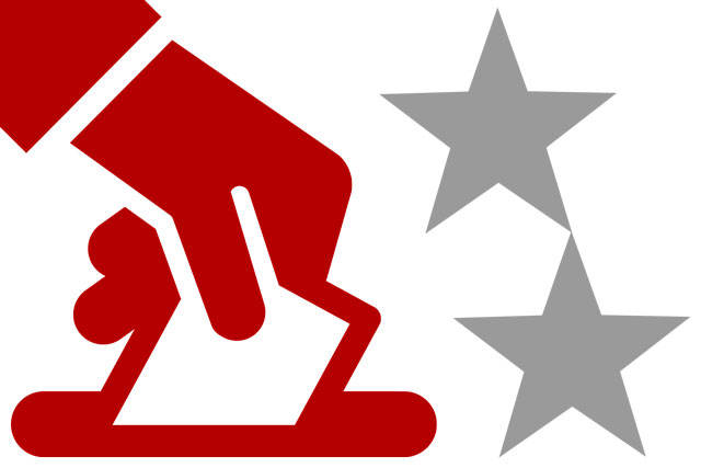 Election vote icon for general use.