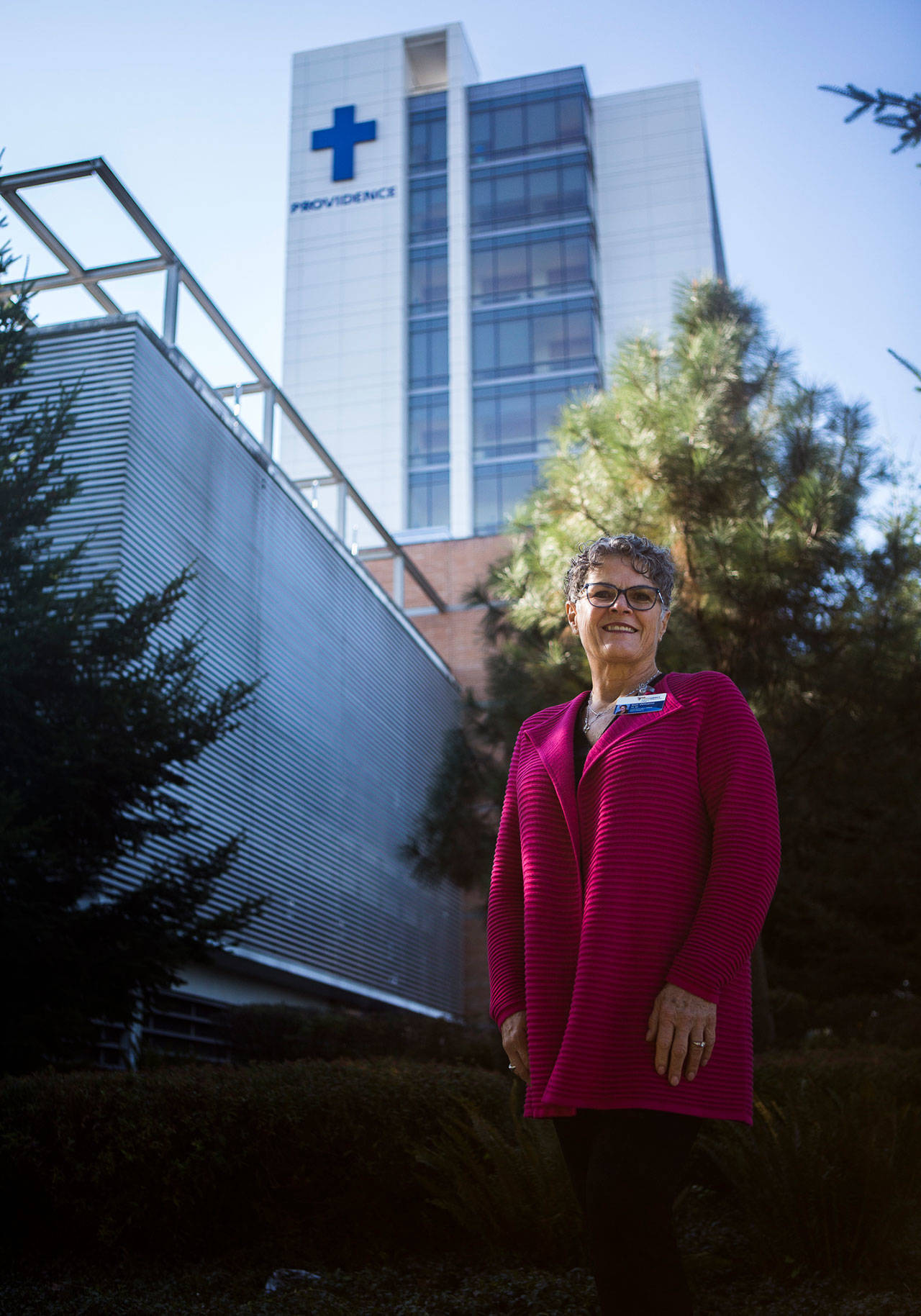 Chief Executive Officer at Providence Health & Services Northwest Kim Williams. (Olivia Vanni / The Herald)