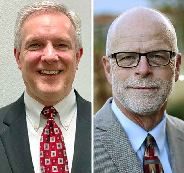 Mukilteo city councilman Joe Marine (left) and Stanwood city councilman Sid Roberts were named to Community Transit’s Board of Directors. (Community Transit)