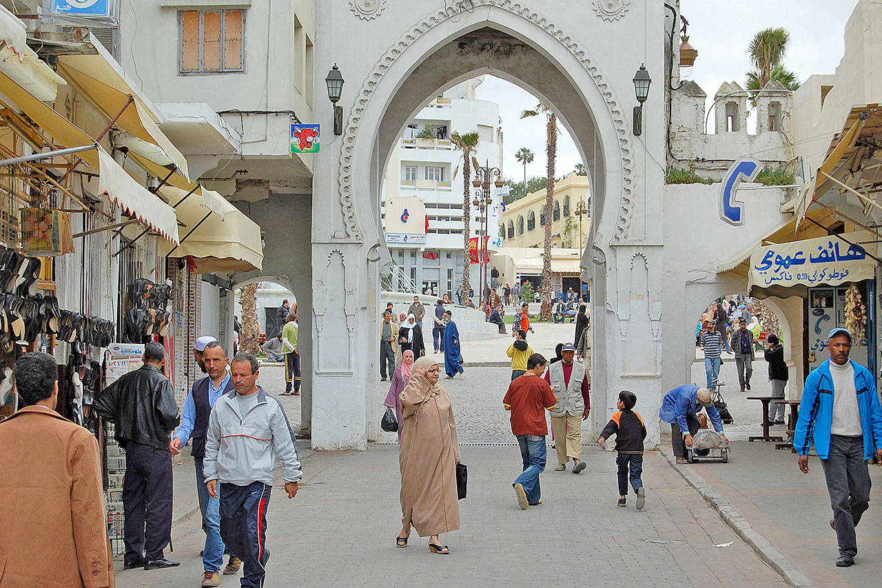The tangled lanes of old Tangier are a cauldron of activity. (Rick Steves’ Europe)